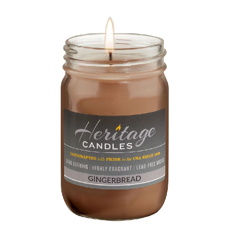 8-oz. Jar Candle - Gingerbread