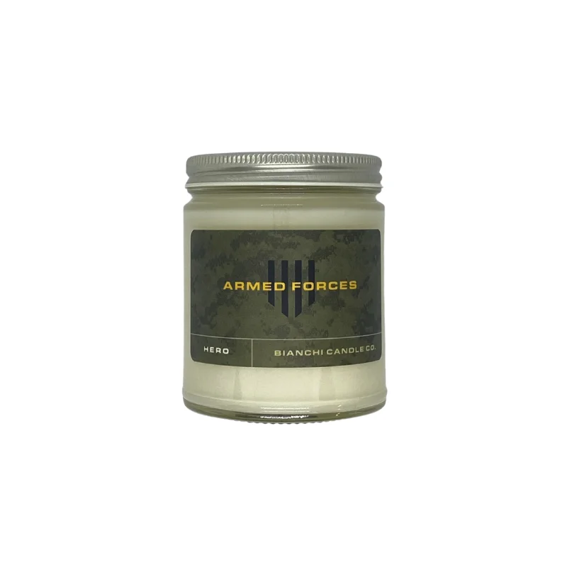 8oz HERO: Armed Forces Candle