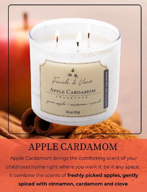 Apple Cardamom, Finch & Vine, 14.5oz