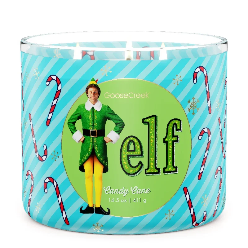 Candy Cane 3-Wick Elf Candle