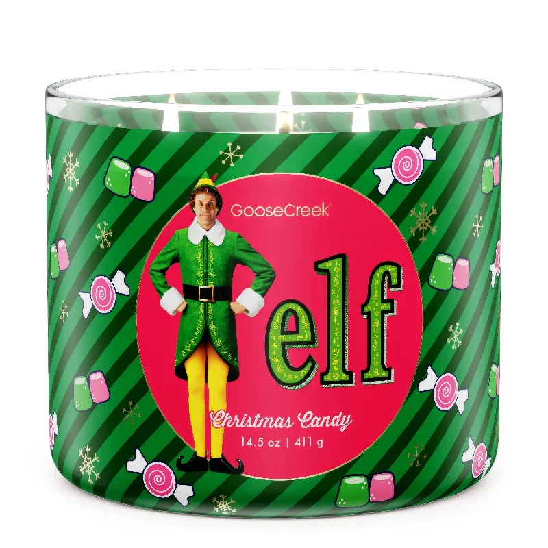 Christmas Candy 3-Wick Elf Candle