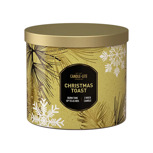 Christmas Toast 3-wick 14oz Jar Candle