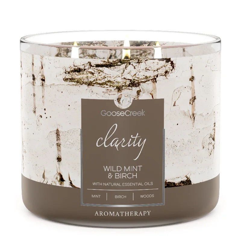 Wild Mint & Birch Aromatherapy 3-Wick Candle