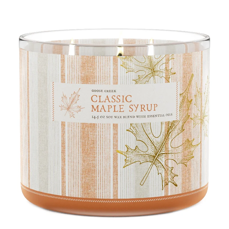 Classic Maple Syrup 3-Wick Candle