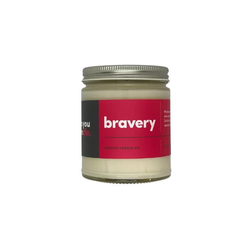 8oz Bravery Inspirational Candle