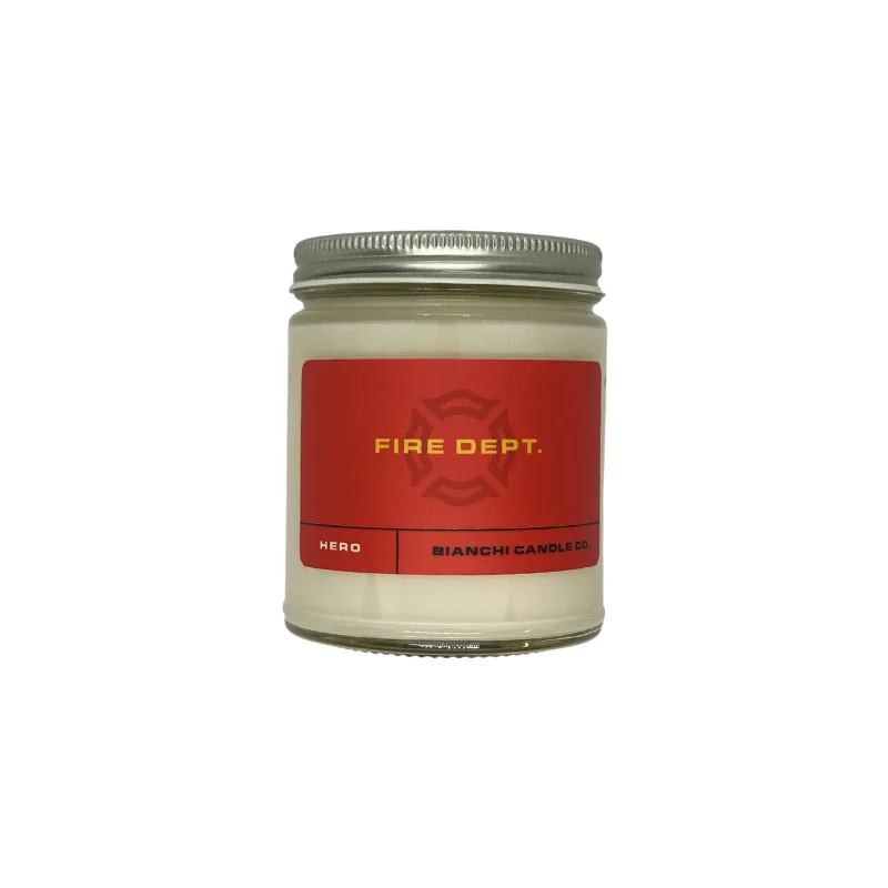 8oz HERO: Fire Dept. Candle