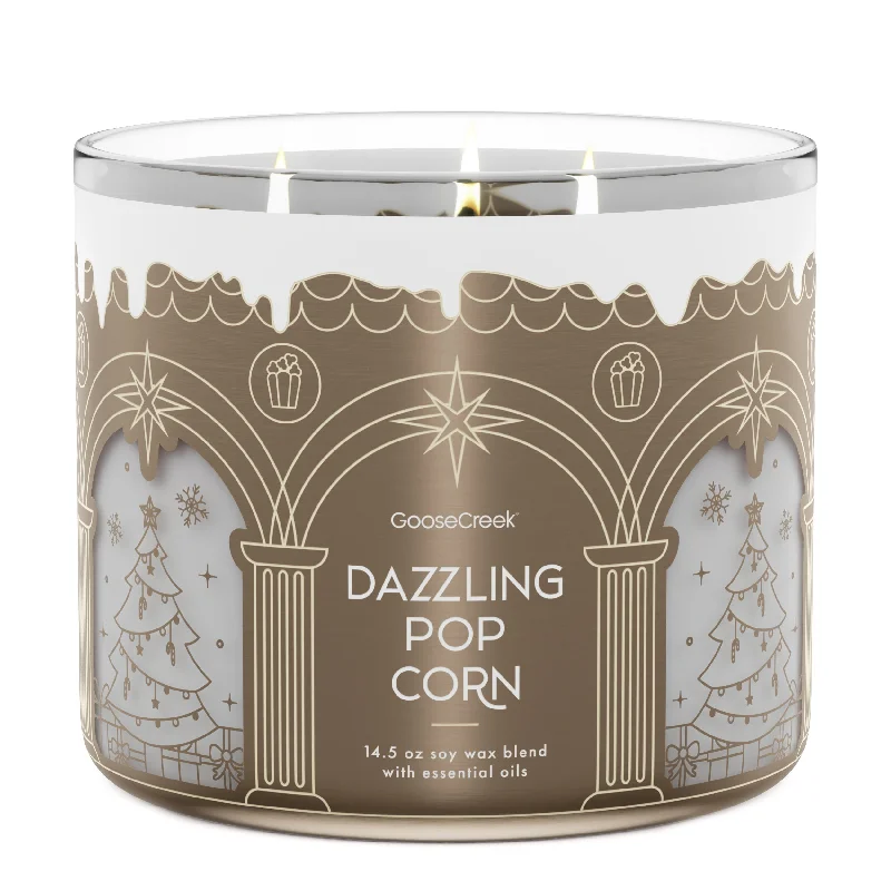 Dazzling Popcorn 3-Wick Candle