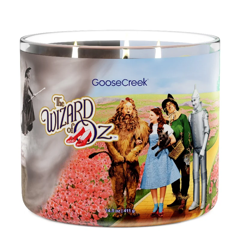 Field of Poppies Wizard of Oz 3-Wick Candle