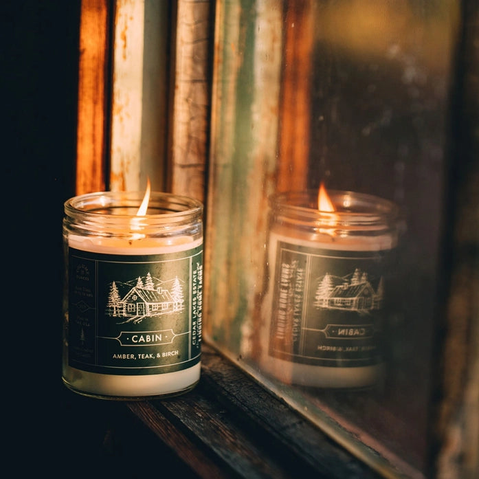 Finding Home Farms Cabin Scented Jar Candle