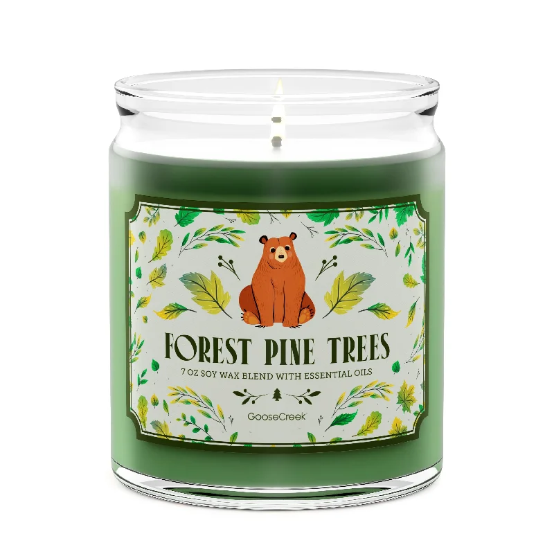 Forest Pine Trees 7oz Single Wick Candle