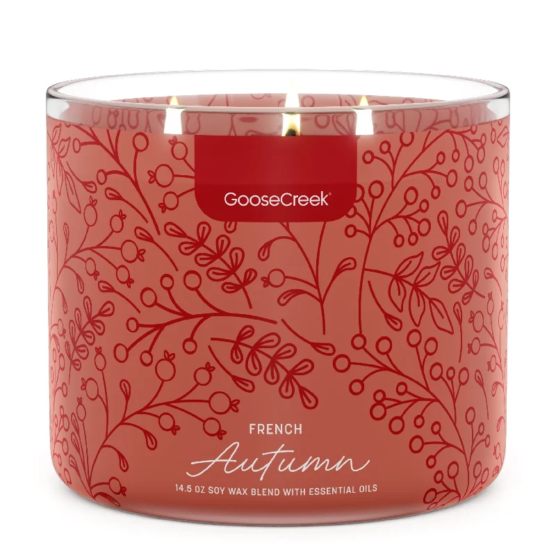 French Autumn Lrge 3-Wick Candle