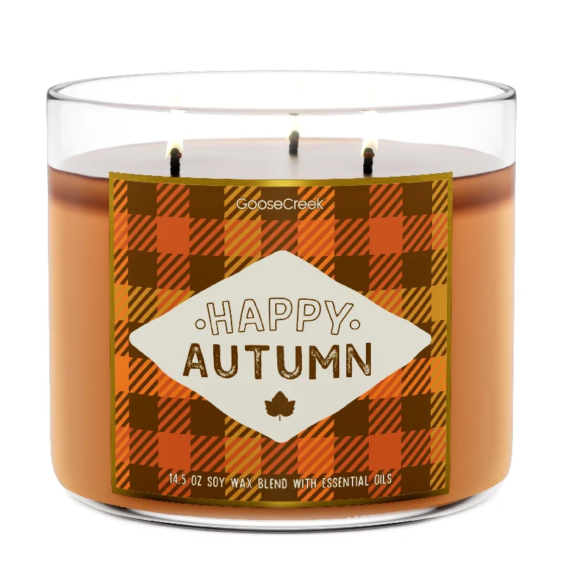 Happy Autumn 3-Wick Candle