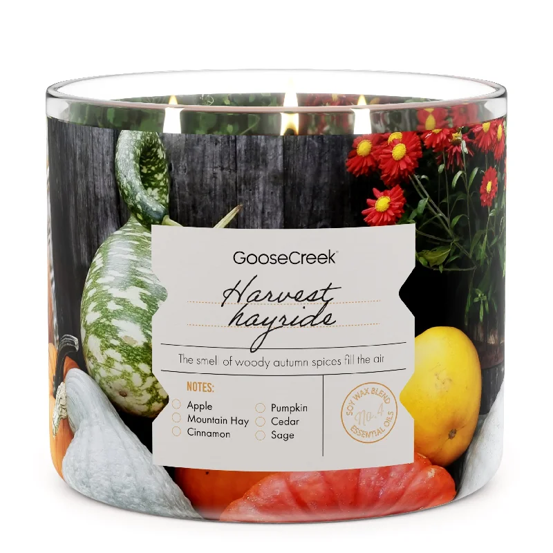 Harvest Hayride 3-Wick Candle