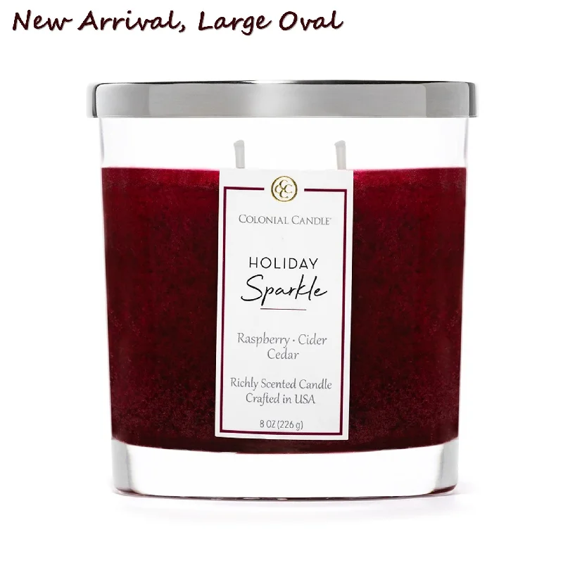 Holiday Sparkle, Classic Ovals, 8 oz