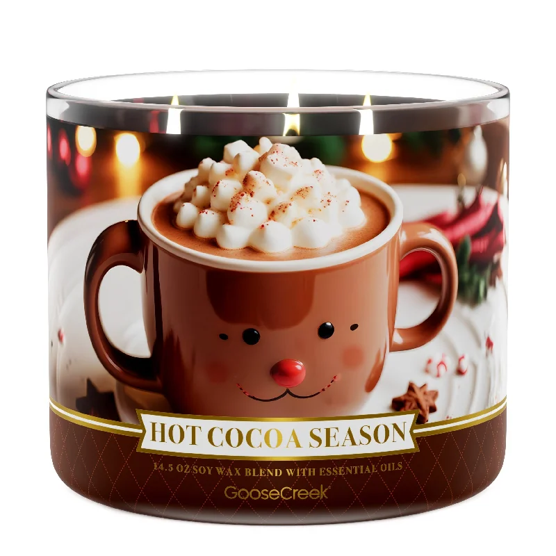 Hot Cocoa Season 3-Wick Candle