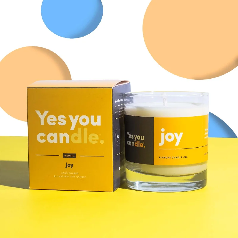 Joy Inspirational Candle