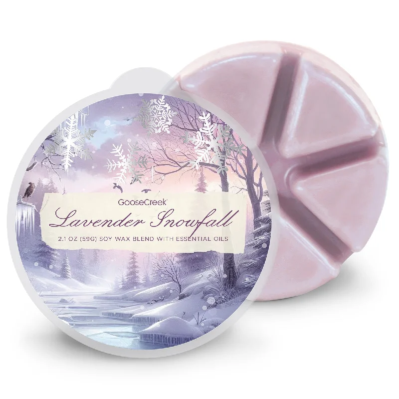 Lavender Snowfall Wax Melt