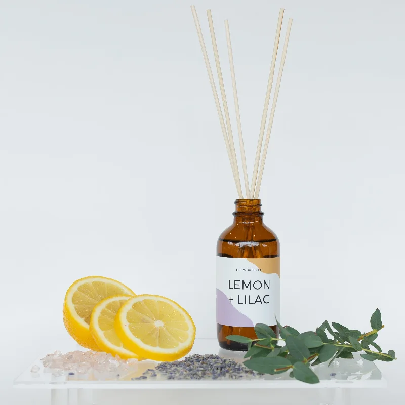 Reed Diffuser: Lemon + Lilac