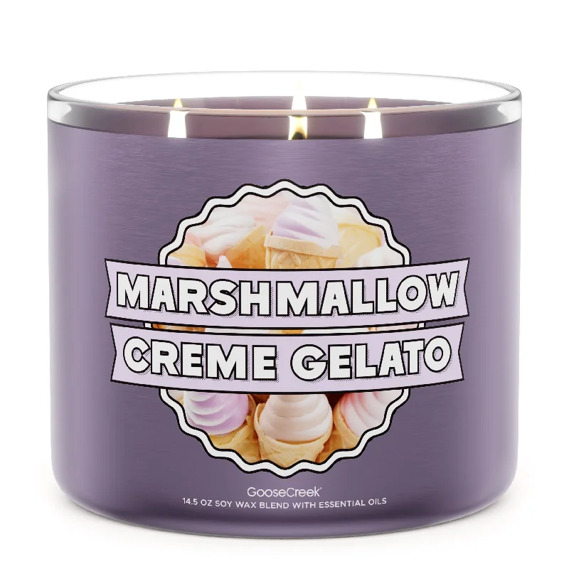 Marshmallow Creme Gelato 3-Wick Candle