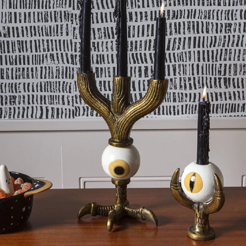 Occult Taper Candle Holder