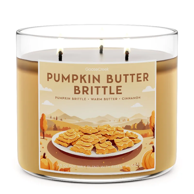 Pumpkin Butter Brittle 3-Wick Candle