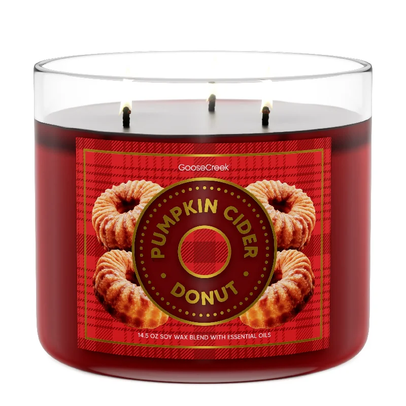 Pumpkin Cider Donut 3-Wick Candle