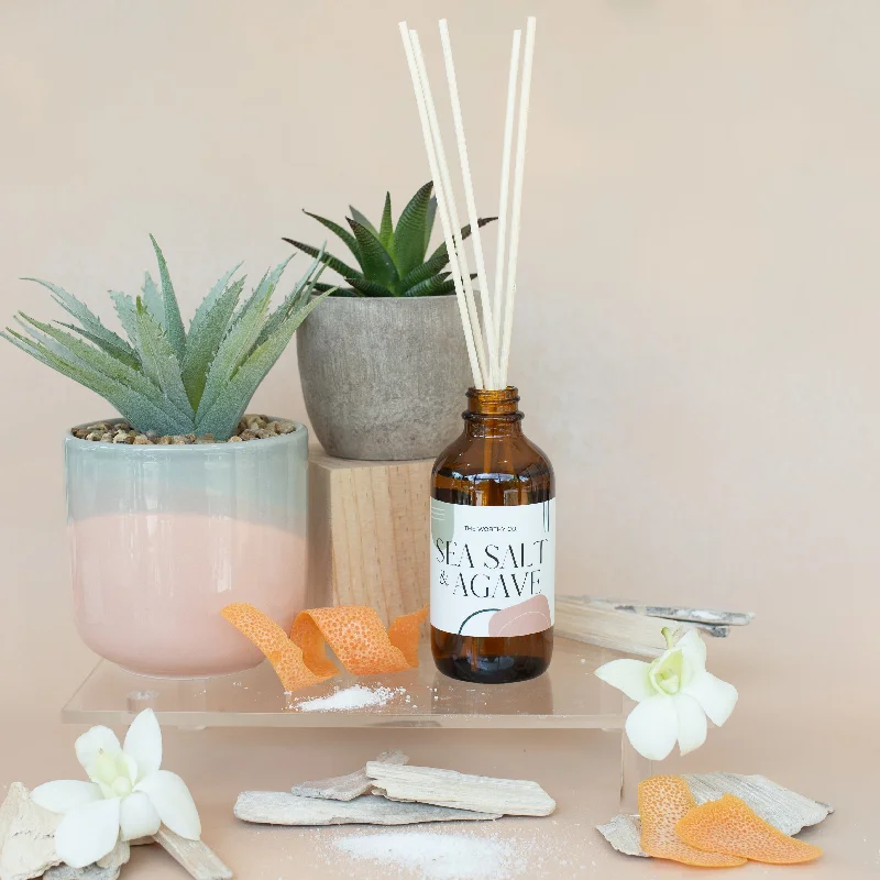 Reed Diffuser: Sea Salt + Agave