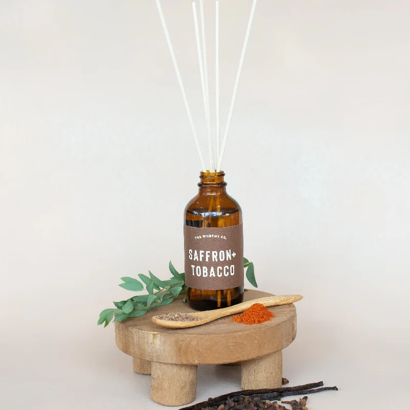 Reed Diffuser: Saffron + Tobacco