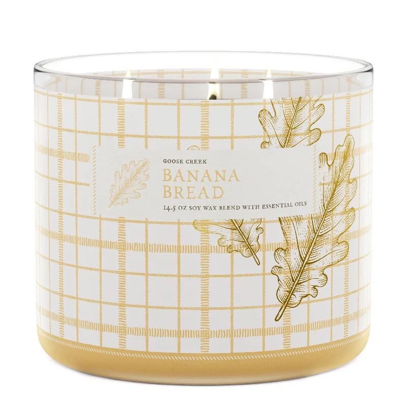 Banana Bread 3-Wick Candle