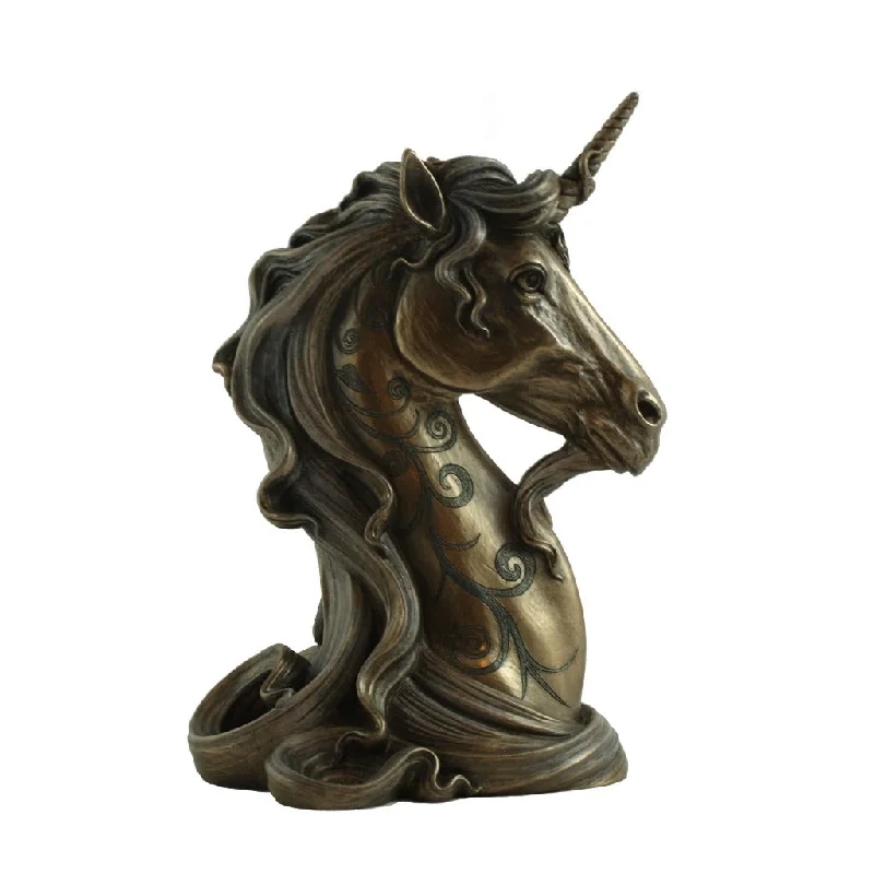 Unicorn Head Taper Candle Holder