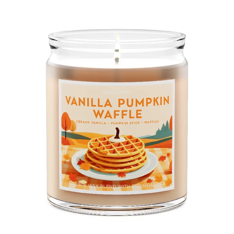 Vanilla Pumpkin Waffle 7oz Single Wick Candle