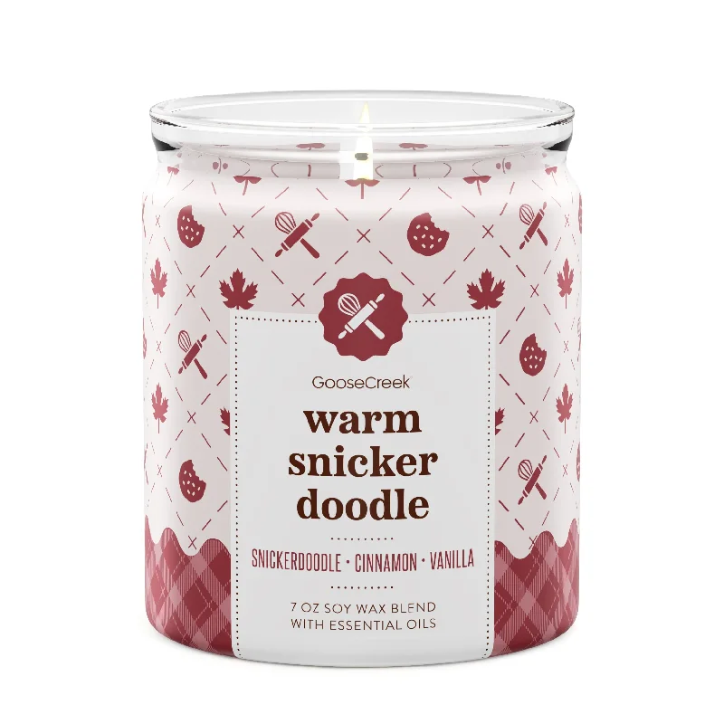 Warm Snickerdoodle 7oz Single Wick Candle