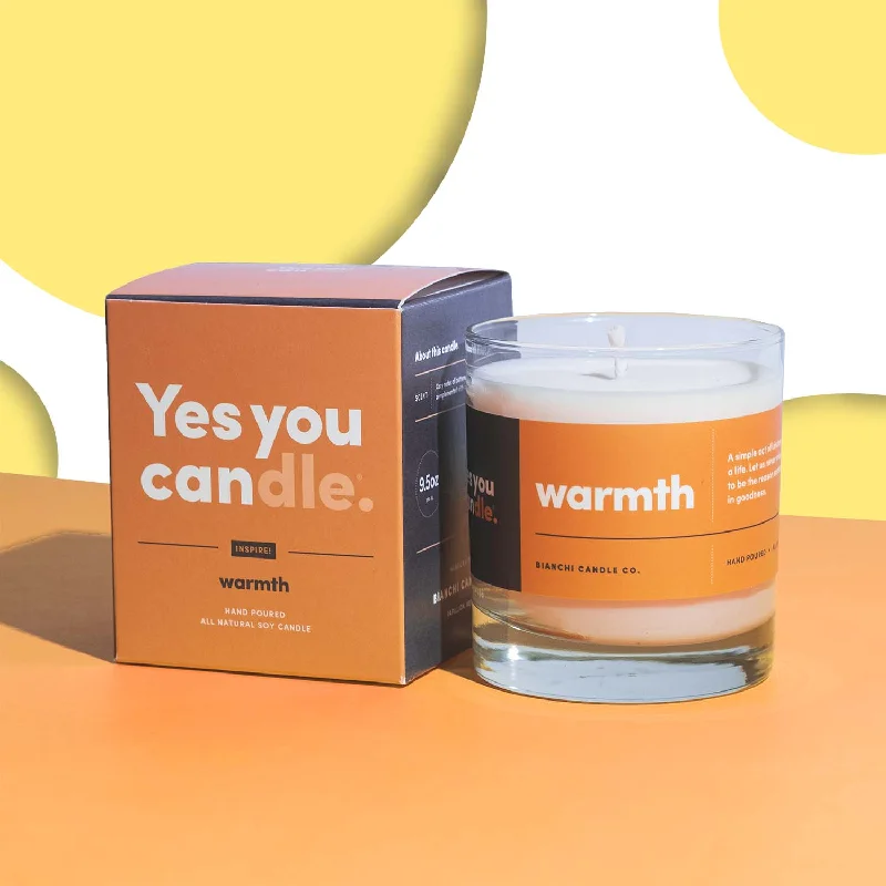 Warmth Inspirational Candle