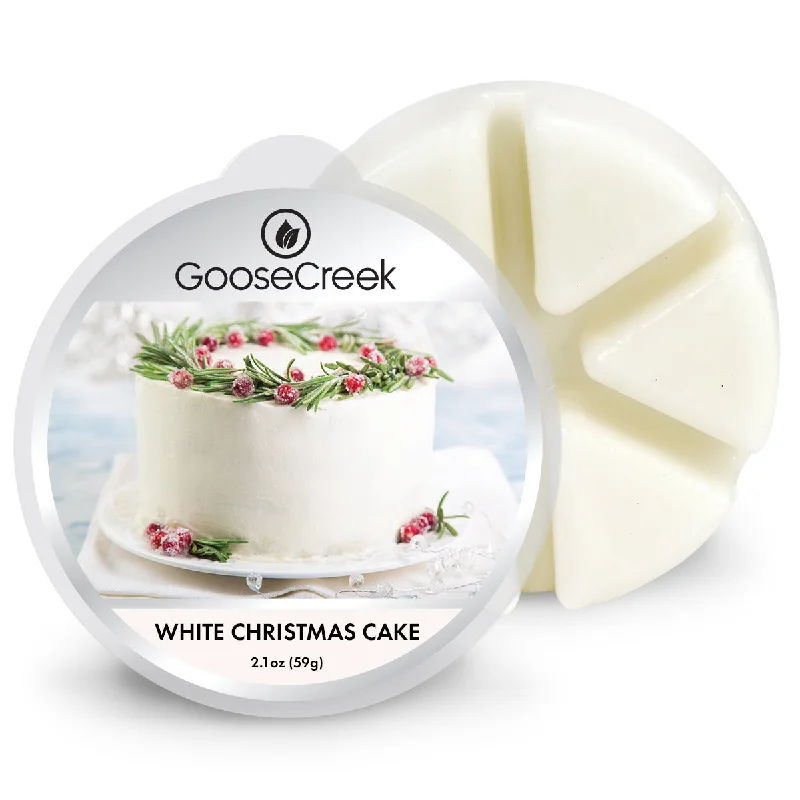 White Christmas Cake Wax Melt