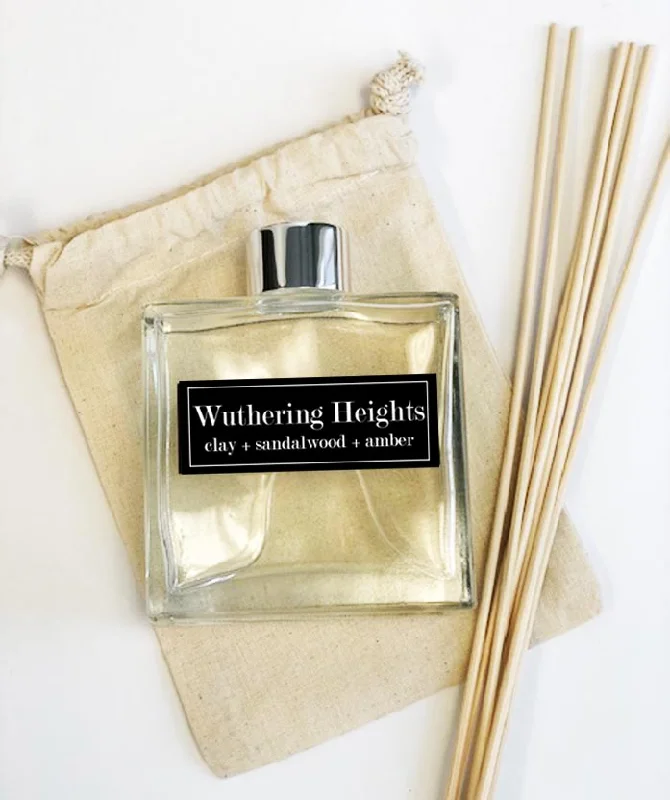 Wuthering Heights 7oz Reed Diffuser- Clay + Sandalwood + Amber