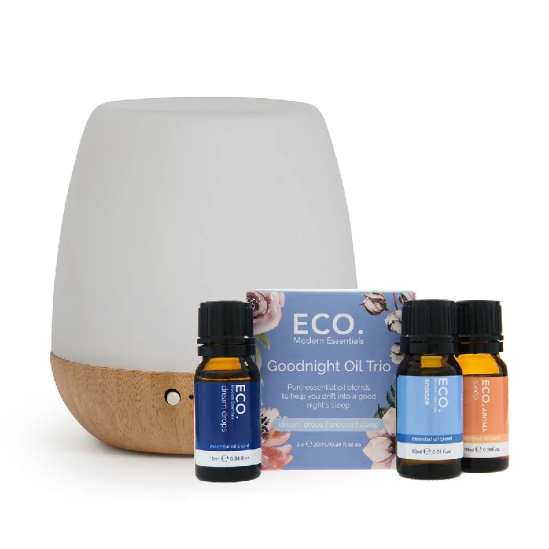 Bliss Diffuser & Goodnight Oil Trio Collection