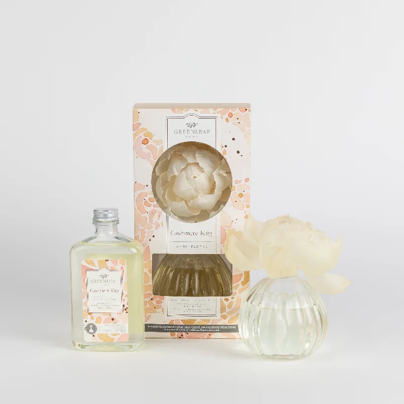 Cashmere Kiss Flower Diffuser & Fragrance Oil Refill