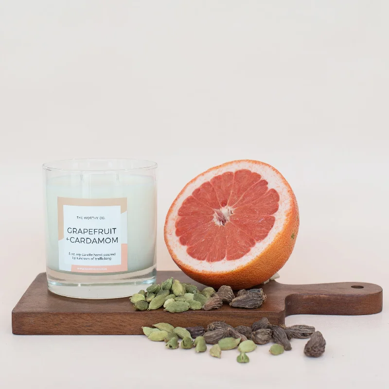 Classic Candle: Grapefruit + Cardamom