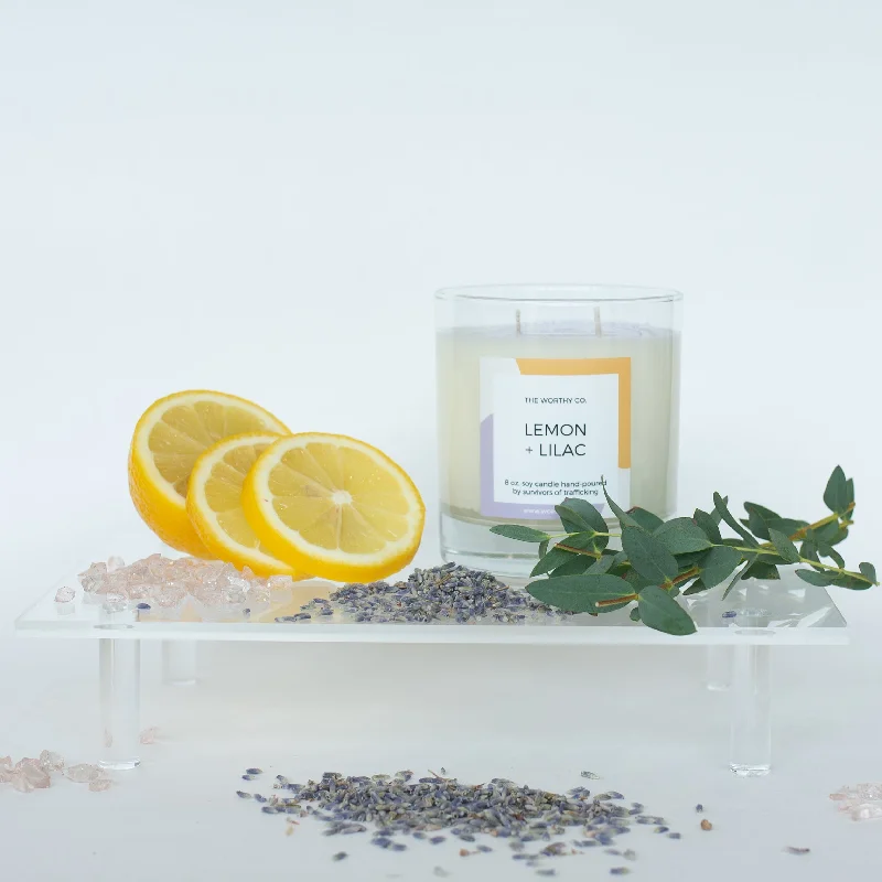 Classic Candle: Lemon + Lilac