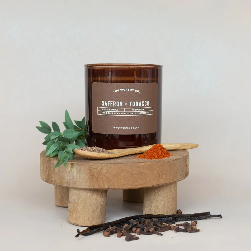 Ember Candle: Saffron + Tobacco