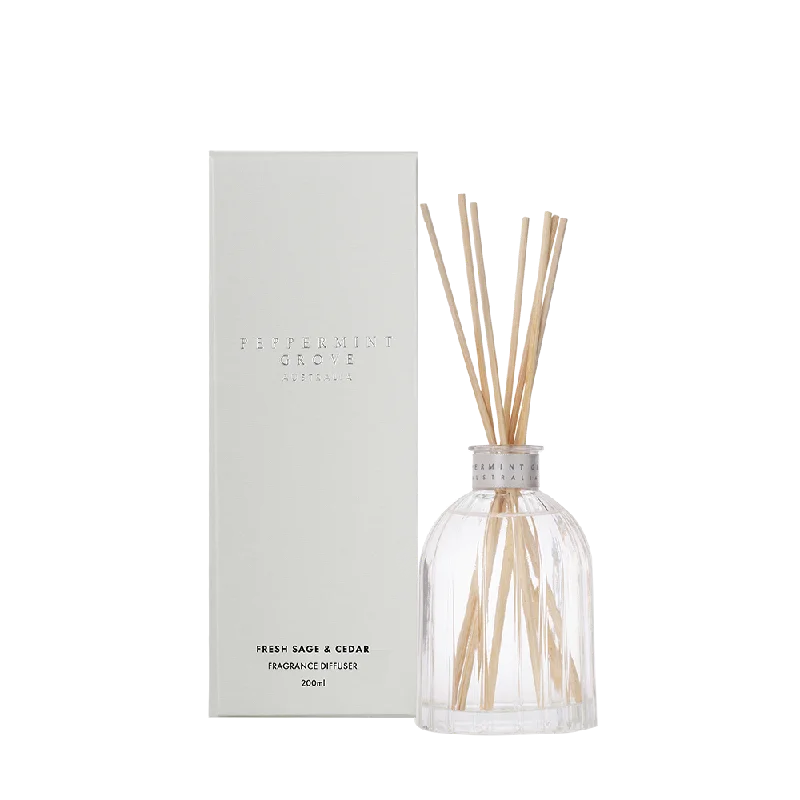 Fresh Sage & Cedar Fragrance Diffuser 200ml