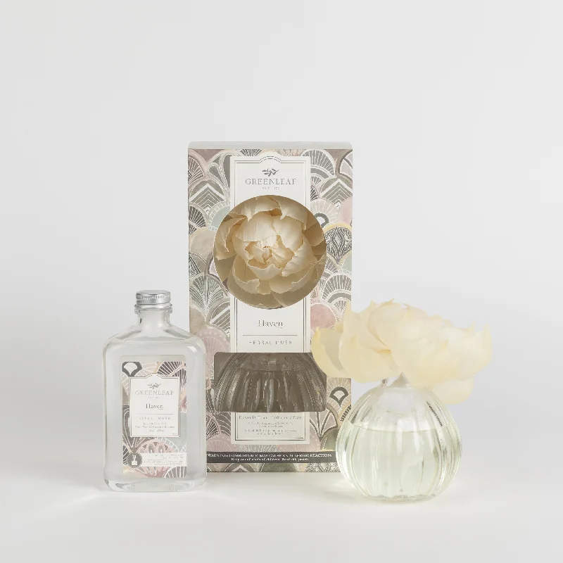 Haven Flower Diffuser & Fragrance Oil Refill