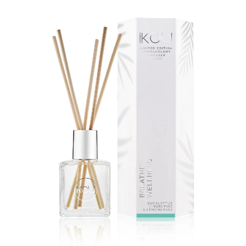 iKOU AROMACOLOGY DIFFUSER REEDS - BREATHE WELLNESS