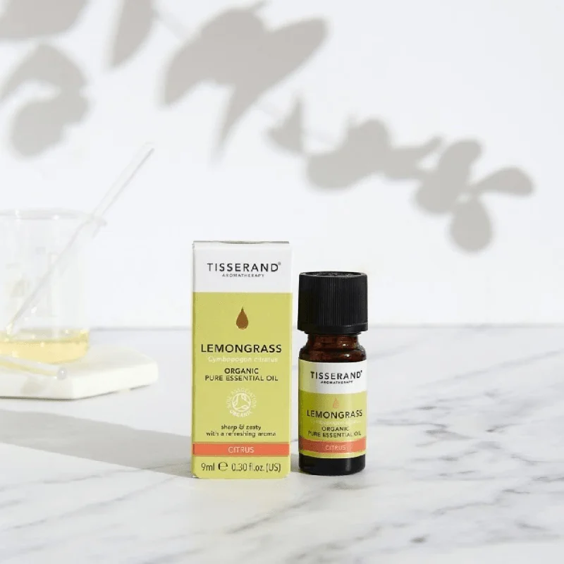 Lemongrass Organic Pure Essential Oil 9ML