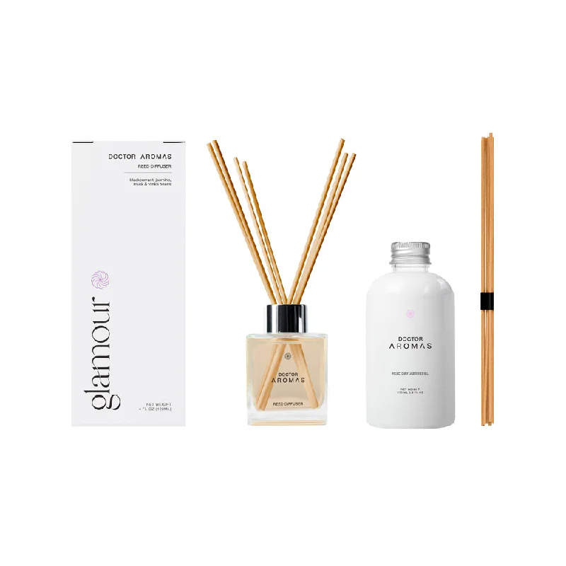 Oil Reed Diffuser & Refill Bundle | Glamour