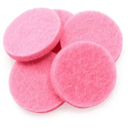 25mm Pink Replacement Pads (Pack of 10)