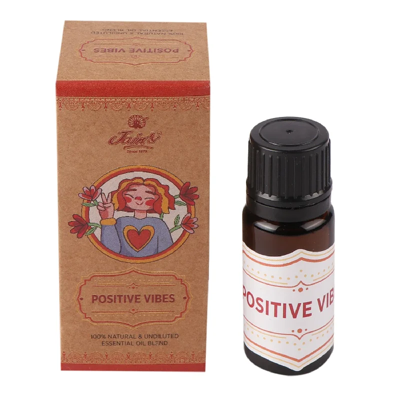 POSITIVE VIBES  ( PURE ESSENTIAL OIL BLEND ) 10 ML WITH DROPPER