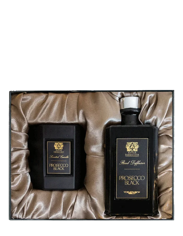 Prosecco Black Home Ambiance Gift Set