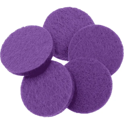 25mm Purple Replacement Pads (Pack of 10)