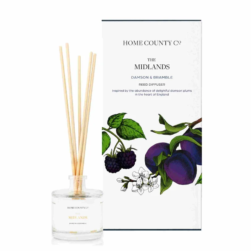 The Midlands - Damson and Bramble Reed Diffuser